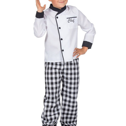 Kok Kostuum Kind 3 delig van Wilbers & Wilbers koop je bij Partywinkel