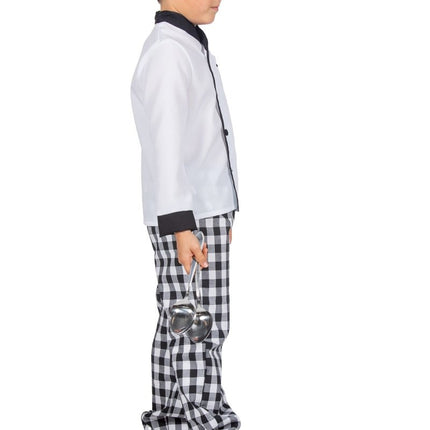 Kok Kostuum Kind 3 delig van Wilbers & Wilbers koop je bij Partywinkel