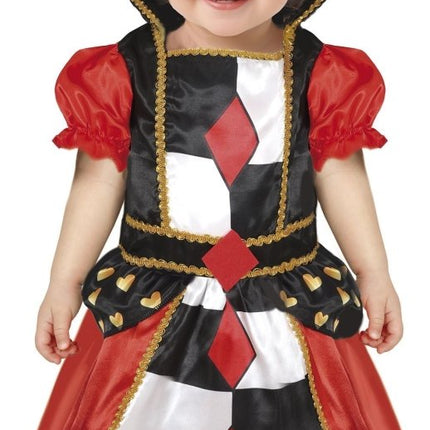 Koningin Jurk Baby Harten van Fiestas Guirca koop je bij Partywinkel