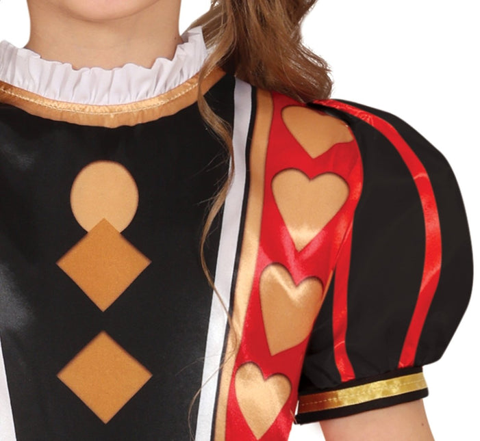 Koningin Jurk Meisje Harten van Fiestas Guirca koop je bij Partywinkel