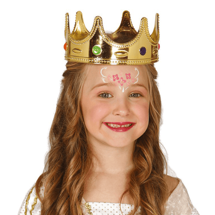 Koningin Kroon Kind 56cm van Fiestas Guirca koop je bij Partywinkel