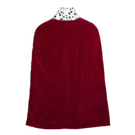 Koningsmantel Kind Bordeaux Rood 90cm van Boland koop je bij Partywinkel