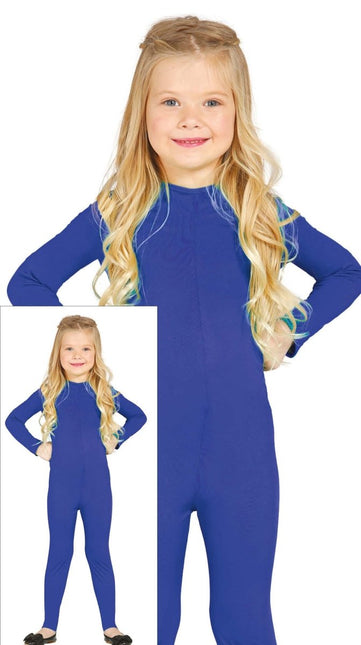 Kostuum Donkerblauw Meisje Jumpsuit van Fiestas Guirca koop je bij Partywinkel