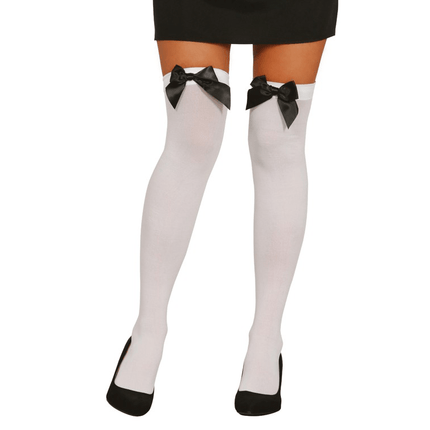 Kousen Strik Wit 70cm van Fiestas Guirca koop je bij Partywinkel