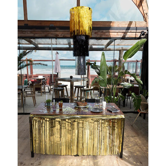 Kroonluchter Hangdecoratie Metallic 1,1m van Boland koop je bij Partywinkel