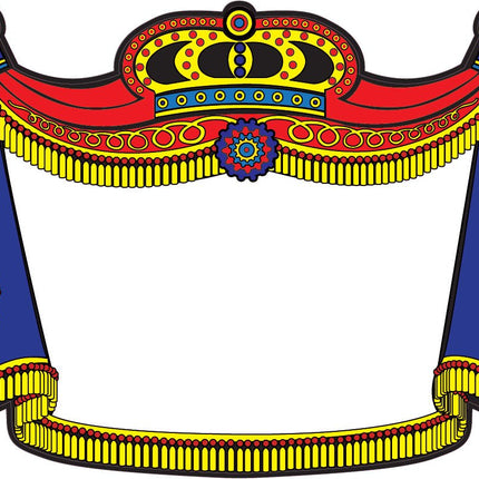 Kroonschilden Blanko van Haza Witbaard koop je bij Partywinkel