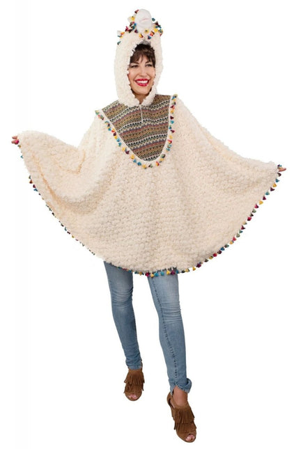 Lama Poncho van Orlob koop je bij Partywinkel