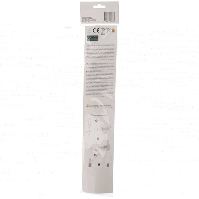 Lampionstokje Oranje 40cm incl. batterij van Folat koop je bij Partywinkel