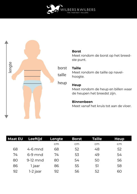 Langkous Jurkje Baby van Wilbers & Wilbers koop je bij Partywinkel