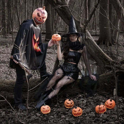 Latex hoofdmasker Pumpkin monster van Boland koop je bij Partywinkel