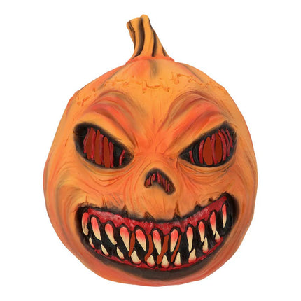 Latex hoofdmasker Pumpkin monster van Boland koop je bij Partywinkel