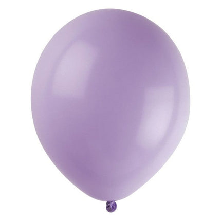 Lavendelkleurige Ballonnen 30cm 50st van Unique koop je bij Partywinkel