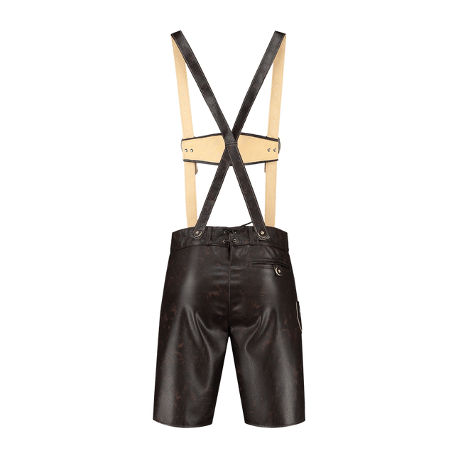 Lederhose Heren Leer van Haus Huberts koop je bij Partywinkel