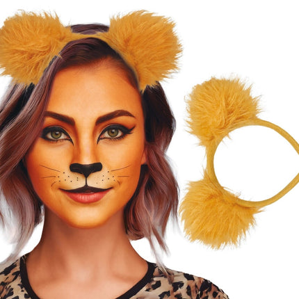 Leeuw Hoofdband Oranje van Fiestas Guirca koop je bij Partywinkel