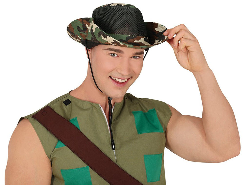 Leger Hoed van Fiestas Guirca koop je bij Partywinkel