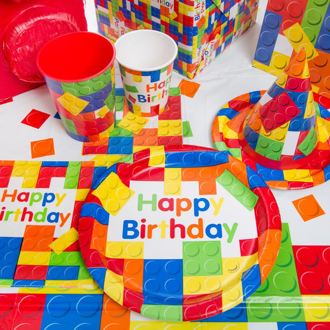 Lego Tafelkleed 2,13m van Unique koop je bij Partywinkel