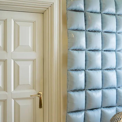 Lichtblauwe Ballon 35cm 4st van Partydeco koop je bij Partywinkel