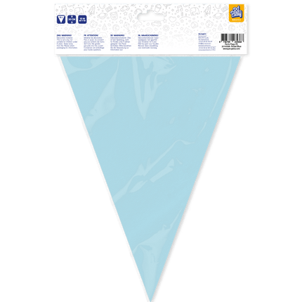 Lichtblauwe Slinger Pastel 10m van Paper Dreams koop je bij Partywinkel