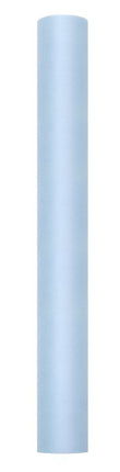 Lichtblauwe Tule Rol 50cm 9m van Partydeco koop je bij Partywinkel