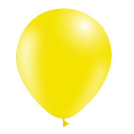 Lichtgele Ballonnen 30cm 10st van Balloonia koop je bij Partywinkel