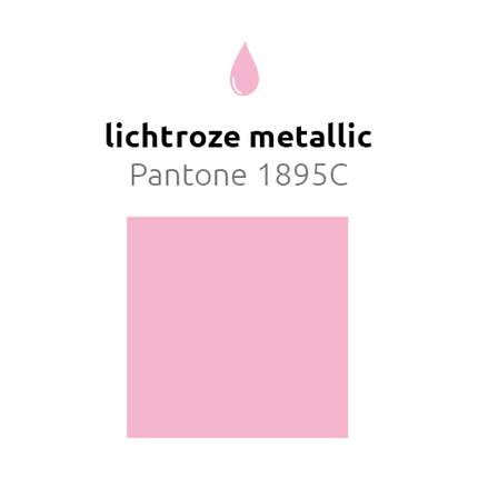 Lichtroze Ballonnen Metallic 30cm 50st van Balloonia koop je bij Partywinkel