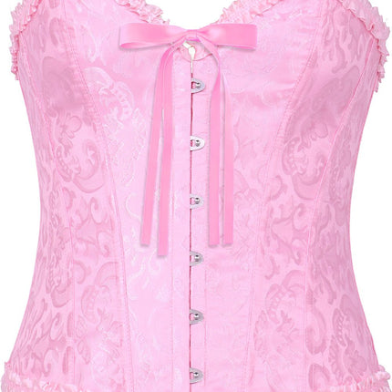 Lichtroze Corset Dames van Fiestas Guirca koop je bij Partywinkel