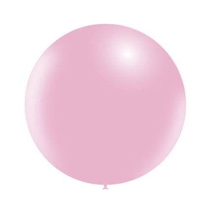 Lichtroze Reuze Ballon 60cm van Balloonia koop je bij Partywinkel