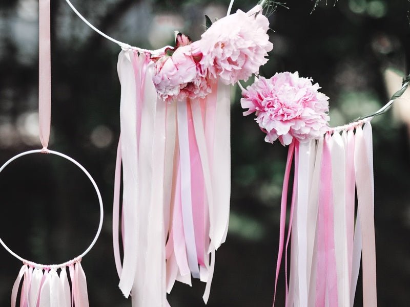 Lichtroze Satijn Lint 6mm 25m van Partydeco koop je bij Partywinkel