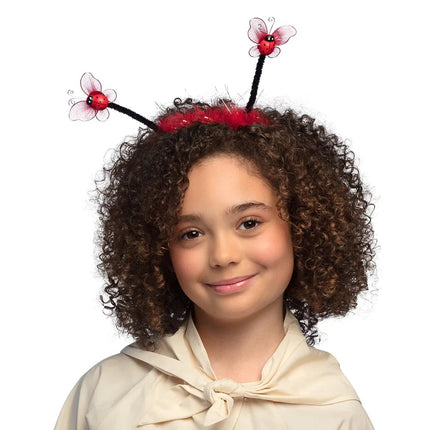 Lieveheersbeestje Haarband Rood van Boland koop je bij Partywinkel