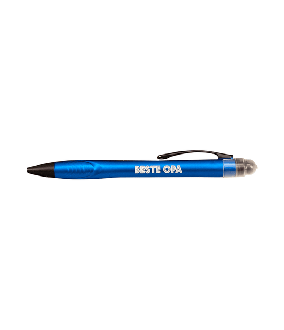 Light Up Pen Beste Opa 15cm van Paper Dreams koop je bij Partywinkel