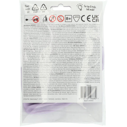 Lila Ballon Powder Lilac 80cm van Folat koop je bij Partywinkel