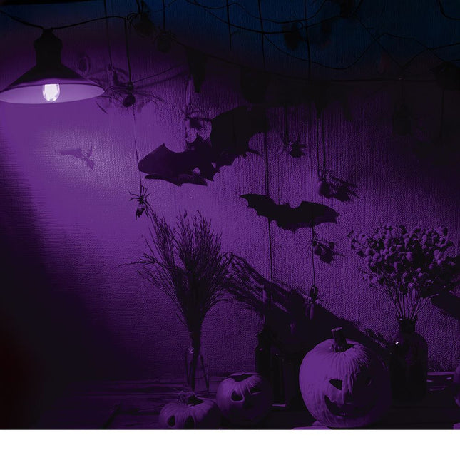 Lila Ledlamp 5W van Fiestas Guirca koop je bij Partywinkel