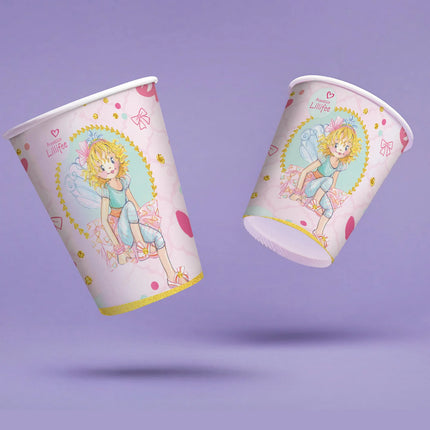 Prinses Lillifee Bekers 250ml 8st