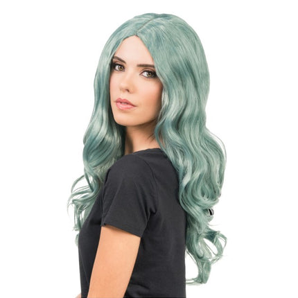 Luna Pruik Groen 66cm