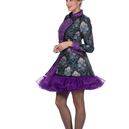 Groen Paarse Jas Dames van Wilbers & Wilbers koop je bij Partywinkel