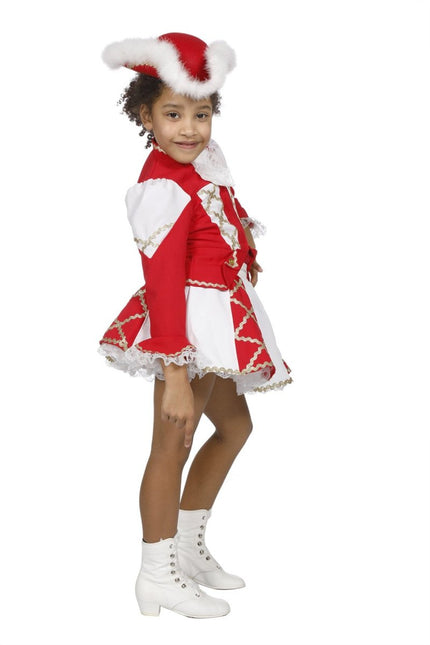 Majorette Kostuum Rood Meisje van Wilbers & Wilbers koop je bij Partywinkel
