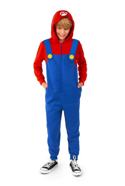 Mario Onesie Jongen OppoSuits van OppoSuits koop je bij Partywinkel