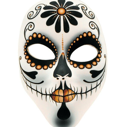 Masker Dia De Los Muertos Vrouw van Widmann koop je bij Partywinkel