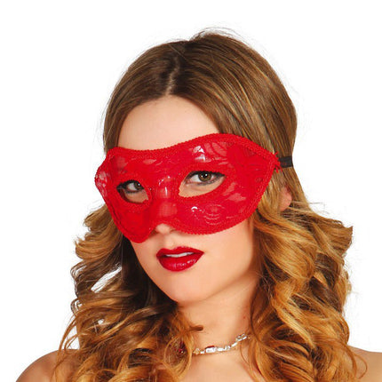 Masker Kant Rood van Fiestas Guirca koop je bij Partywinkel
