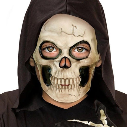 MASKER SCHEDEL KIND - PLASTIC van Widmann koop je bij Partywinkel