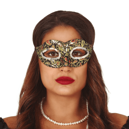 Masker Zwart Goud van Fiestas Guirca koop je bij Partywinkel