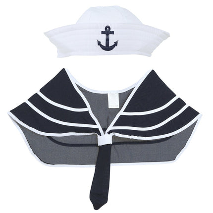 Matrozenpet met Kraag en Stropdas van Fiestas Guirca koop je bij Partywinkel