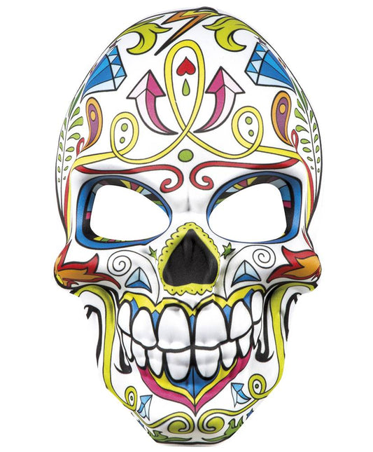 Mexicaans Masker Mr Day Of The Dead van Boland koop je bij Partywinkel
