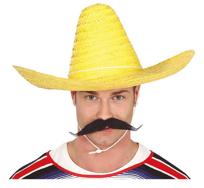 Mexicaanse Hoed Geel van Fiestas Guirca koop je bij Partywinkel