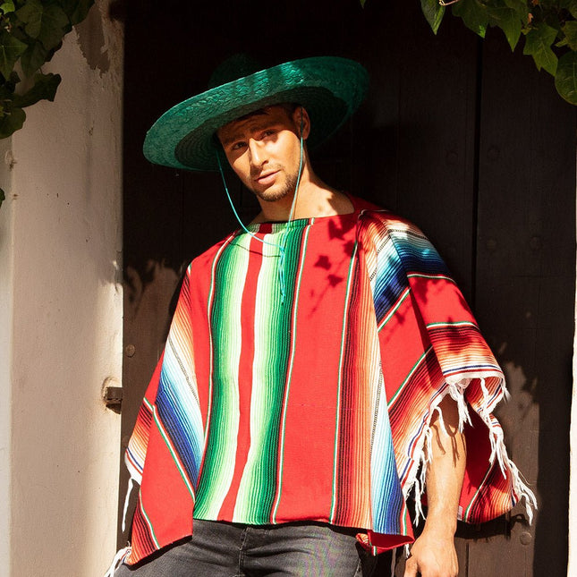 Mexico Poncho 1,2m van Boland koop je bij Partywinkel