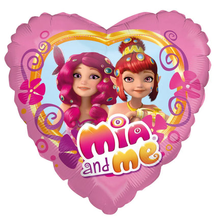 Mia And Me Helium Ballon Hart Leeg 45cm