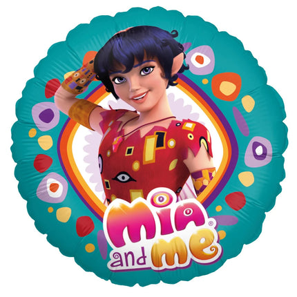 Mia And Me Helium Ballon Rond Leeg 45cm