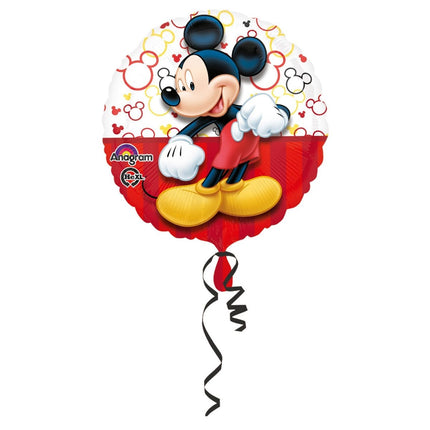 Mickey Mouse Helium Ballon Rood 43cm leeg van Anagram koop je bij Partywinkel