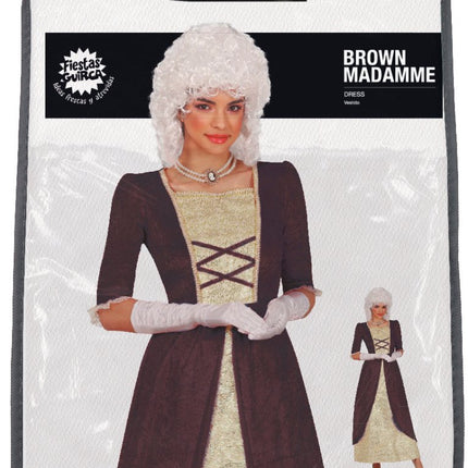 Middeleeuwen Jurk Bruin Dames van Fiestas Guirca koop je bij Partywinkel