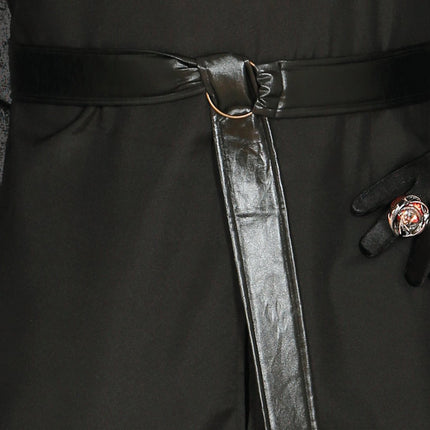 Middeleeuws Kostuum Leider Zwart van Fiestas Guirca koop je bij Partywinkel